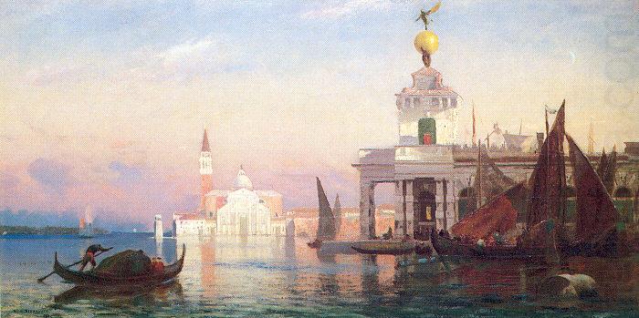 Picknell, William Lamb The Grand Canal with San Giorgio Maggiore china oil painting image